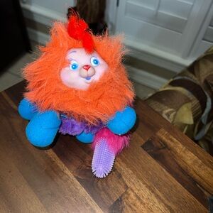 Vintage AMTOY LIL BRUSH A LOVES Brush Tail Plush Doll Stuffed Animal 1987